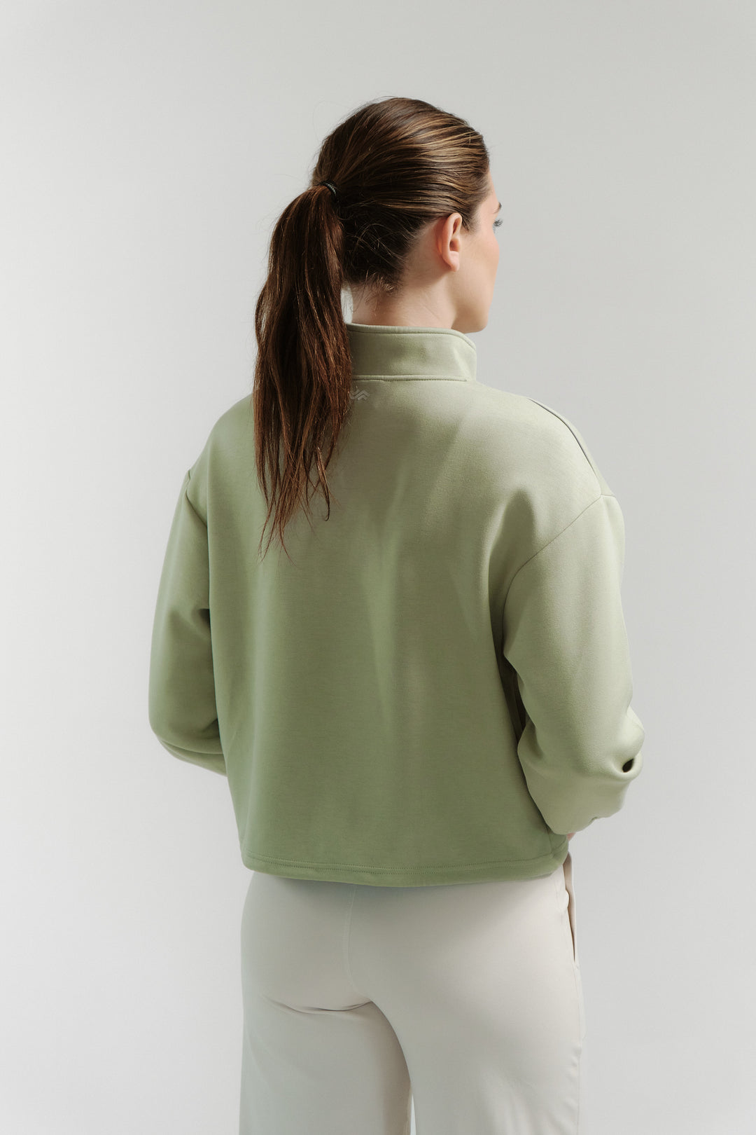 Featherfeel Brushed Half Zip