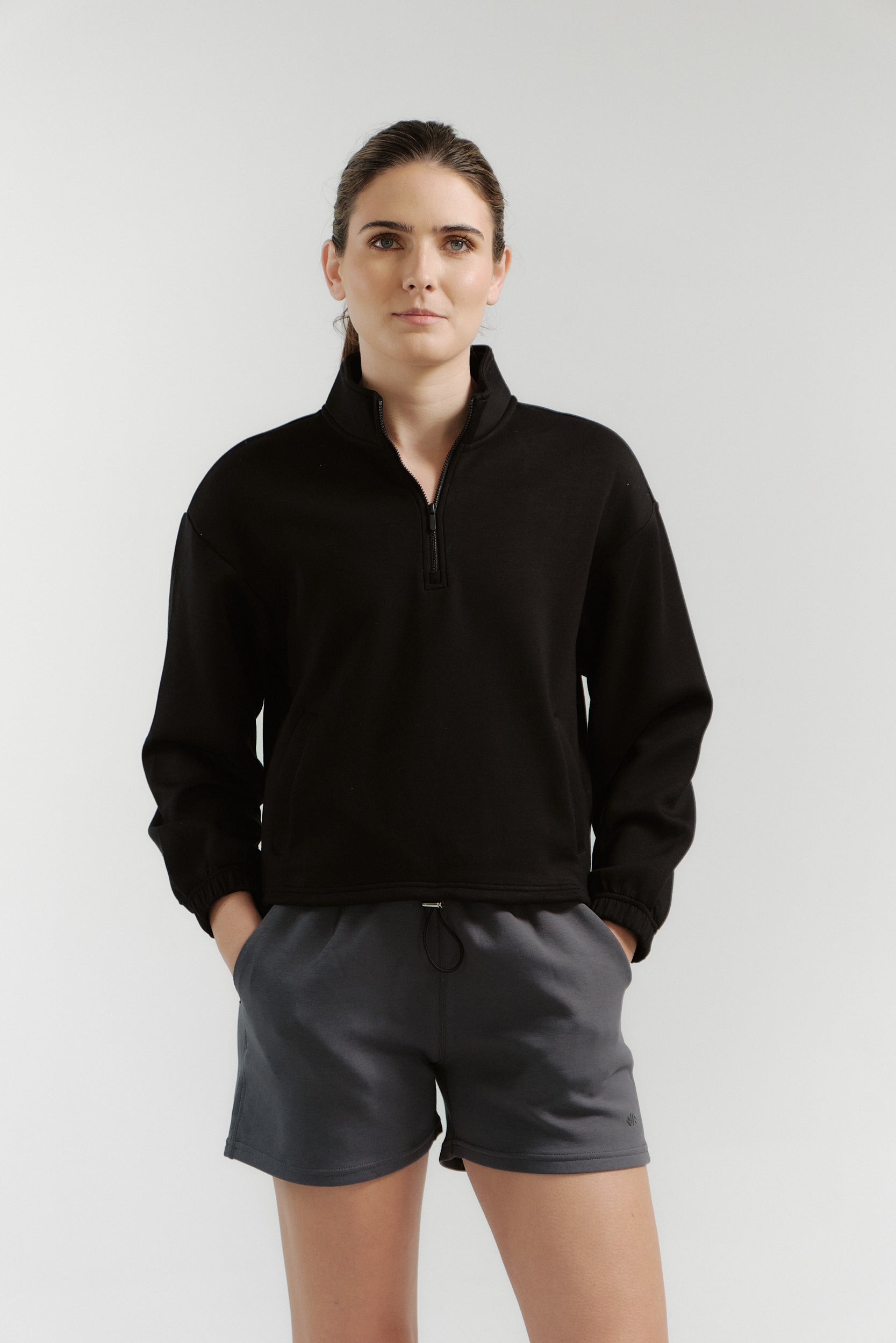 Featherfeel Brushed Half Zip – BEND