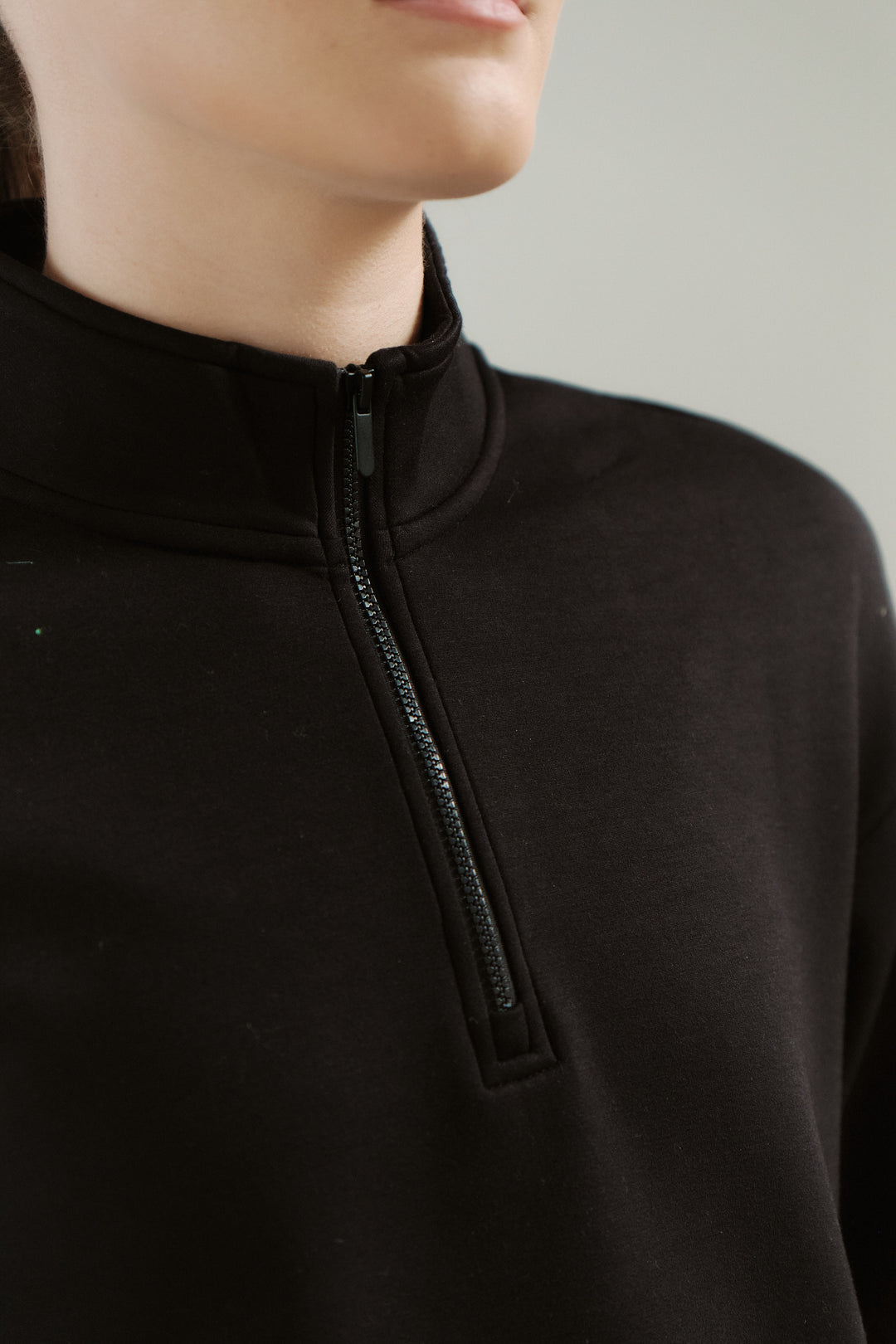 Featherfeel Brushed Half Zip