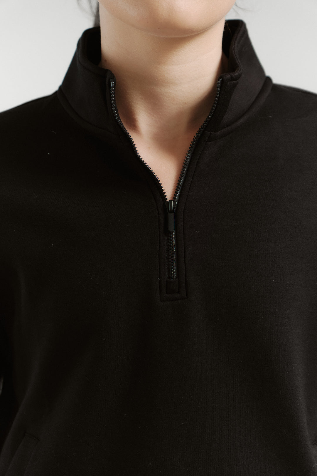 Featherfeel Brushed Half Zip