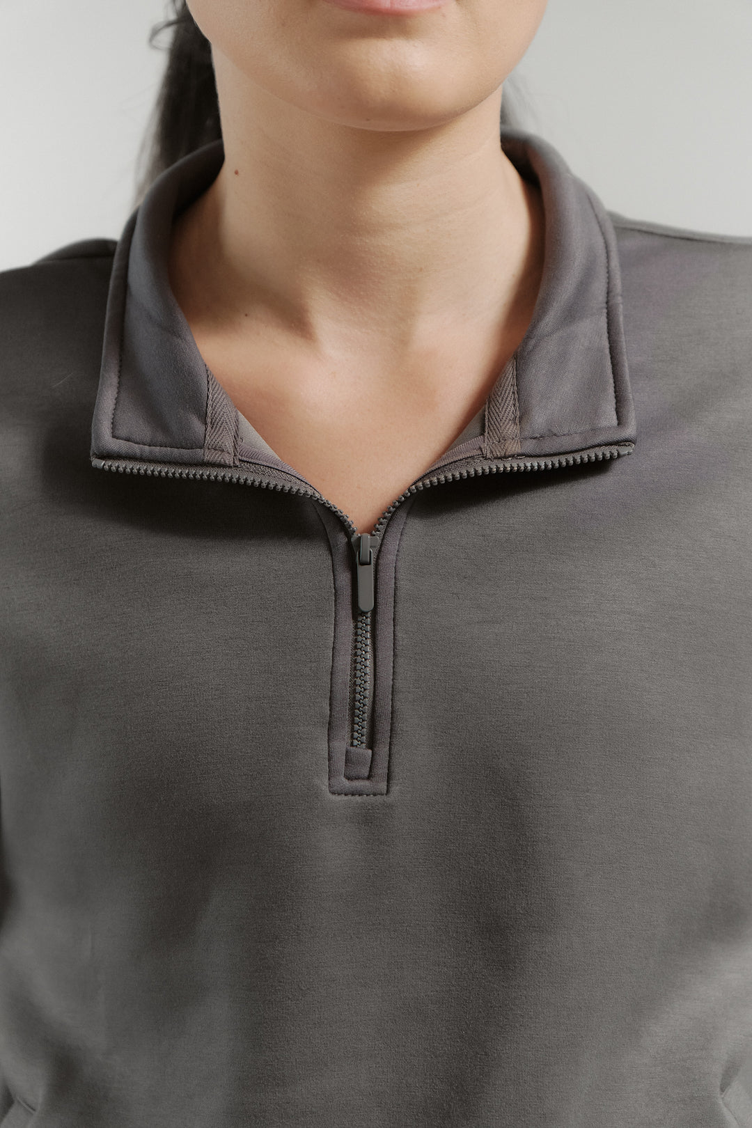 Featherfeel Brushed Half Zip