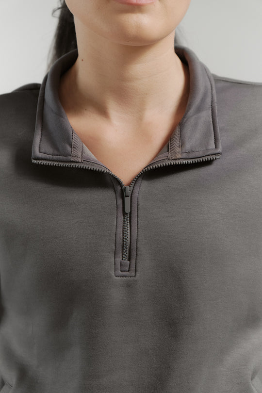Featherfeel Brushed Half Zip