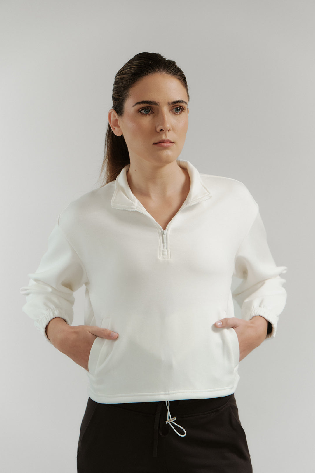 Featherfeel Brushed Half Zip