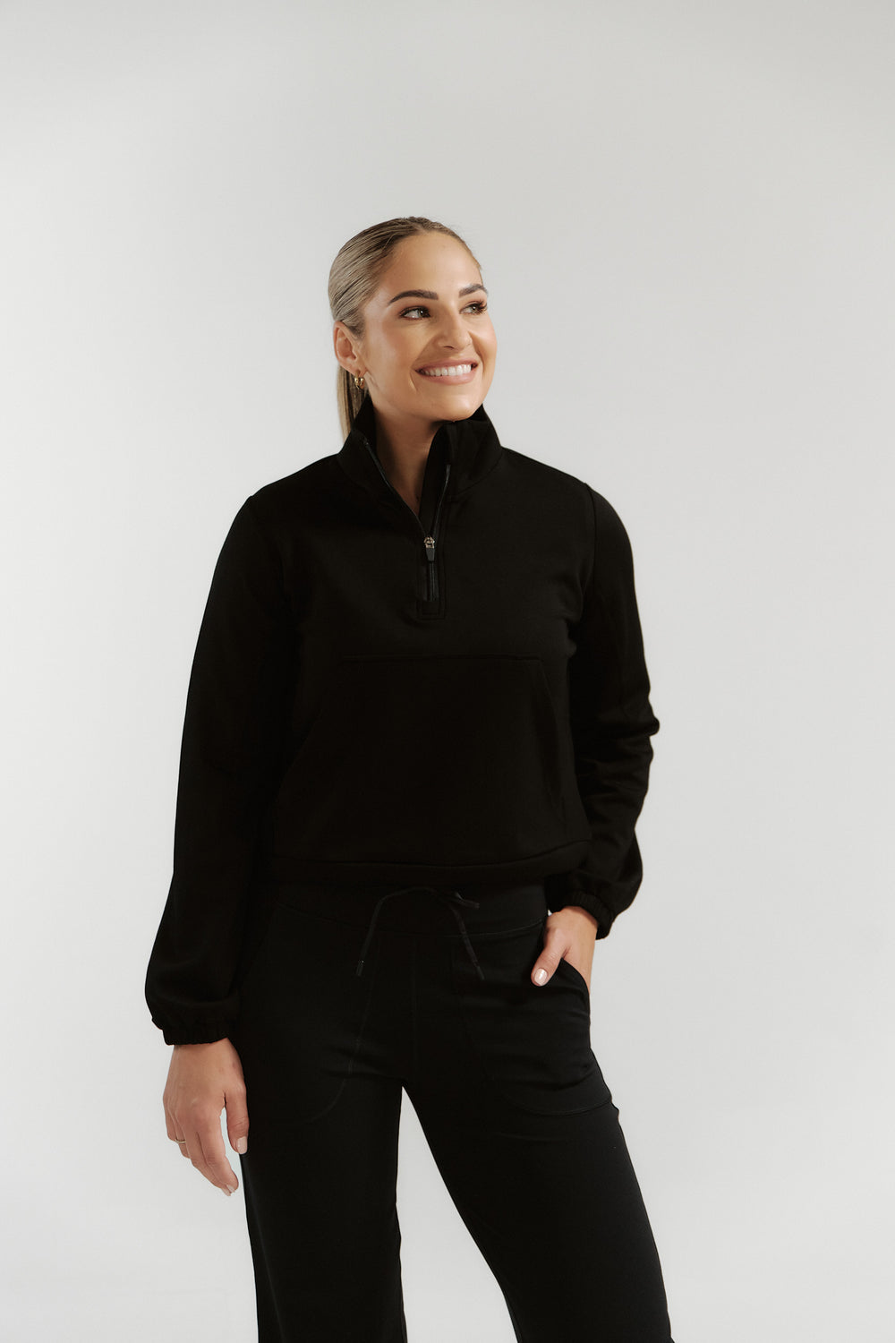 Featherfeel Front Pocket Half Zip