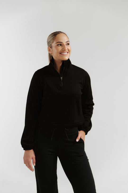 Featherfeel Front Pocket Half Zip